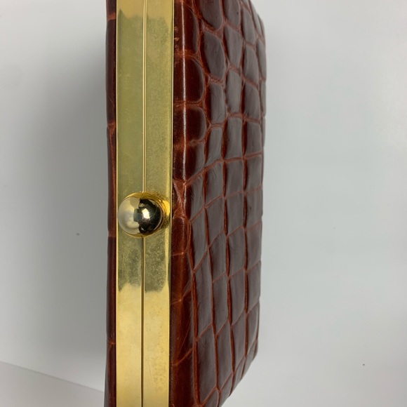 ANDREA MABIANI VINTAGE ITALIAN LEATHER BAG. - Picture 3 of 3